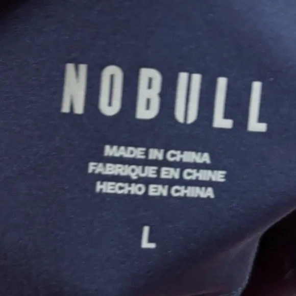 NOBULL Women's Dark Blue Shorts - Picture 2 of 2